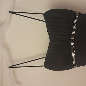 PROM!!!Beautiful black formal dress size small